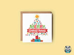 Merry Christmas - Christmas Card - The Gifted Panda