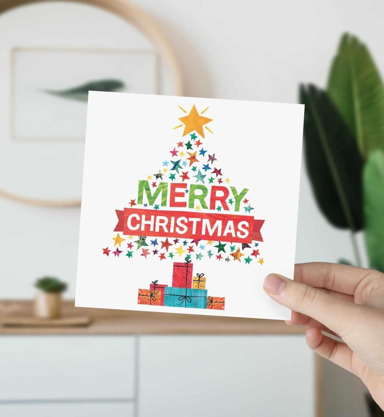 Merry Christmas - Christmas Card - The Gifted Panda