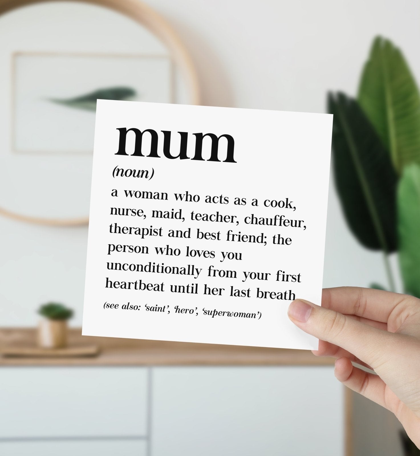 Mum Definition 2 Card Secondary image