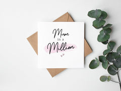Mum In A Million Card - The Gifted Panda