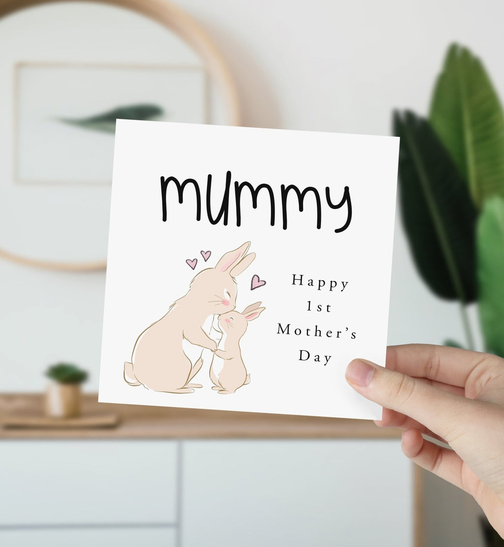 Mummy Happy 1st Mother's Day Card - The Gifted Panda