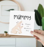 Mummy Happy 1st Mother's Day Card - The Gifted Panda