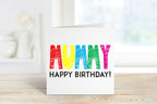 Mummy Happy Birthday Scribble Greeting Card - The Gifted Panda
