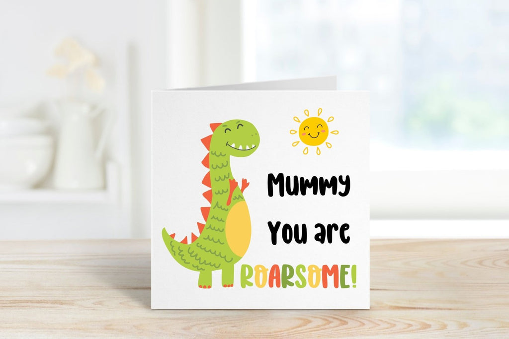 Mummy You Are Roarsome Card - The Gifted Panda