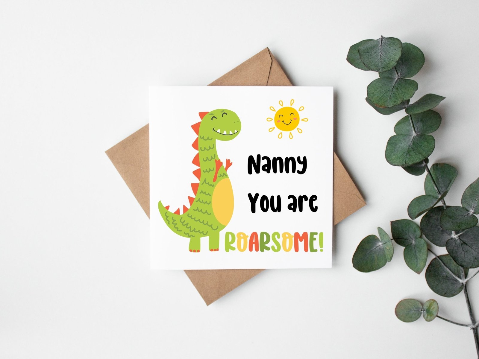 Nanny You Are Roarsome Card Secondary image