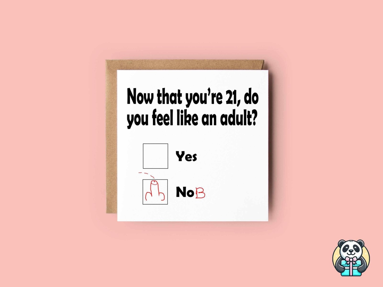 Now You Are 21 Do You Feel Like An Adult - Nob - The Gifted Panda Main image