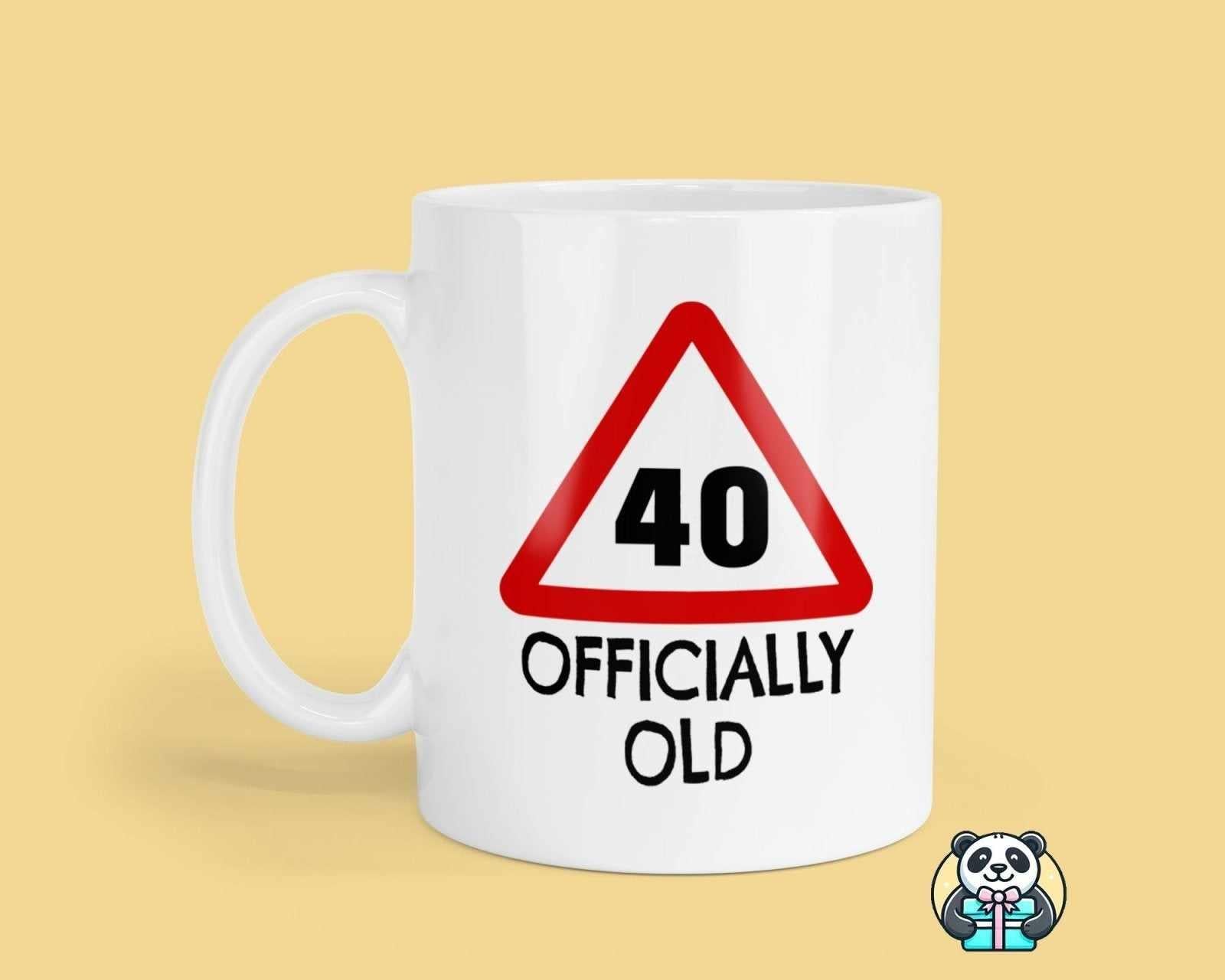 Officially Old Birthday Mug Secondary image