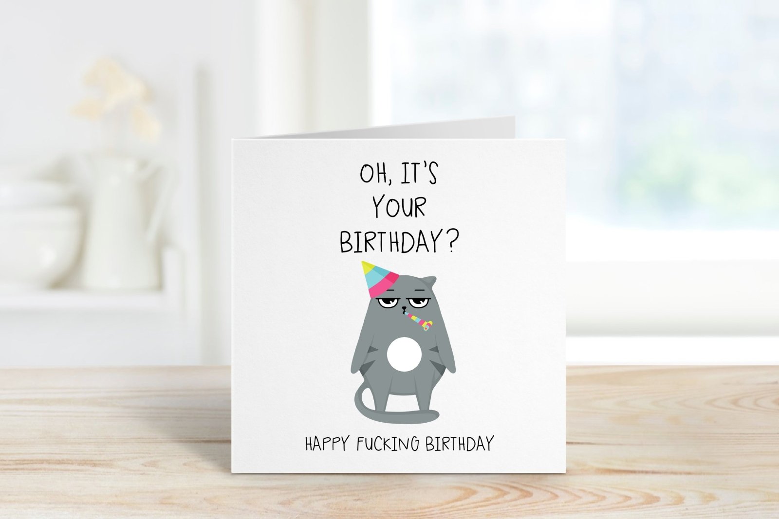 Oh It's Your Birthday Greeting Card Secondary image