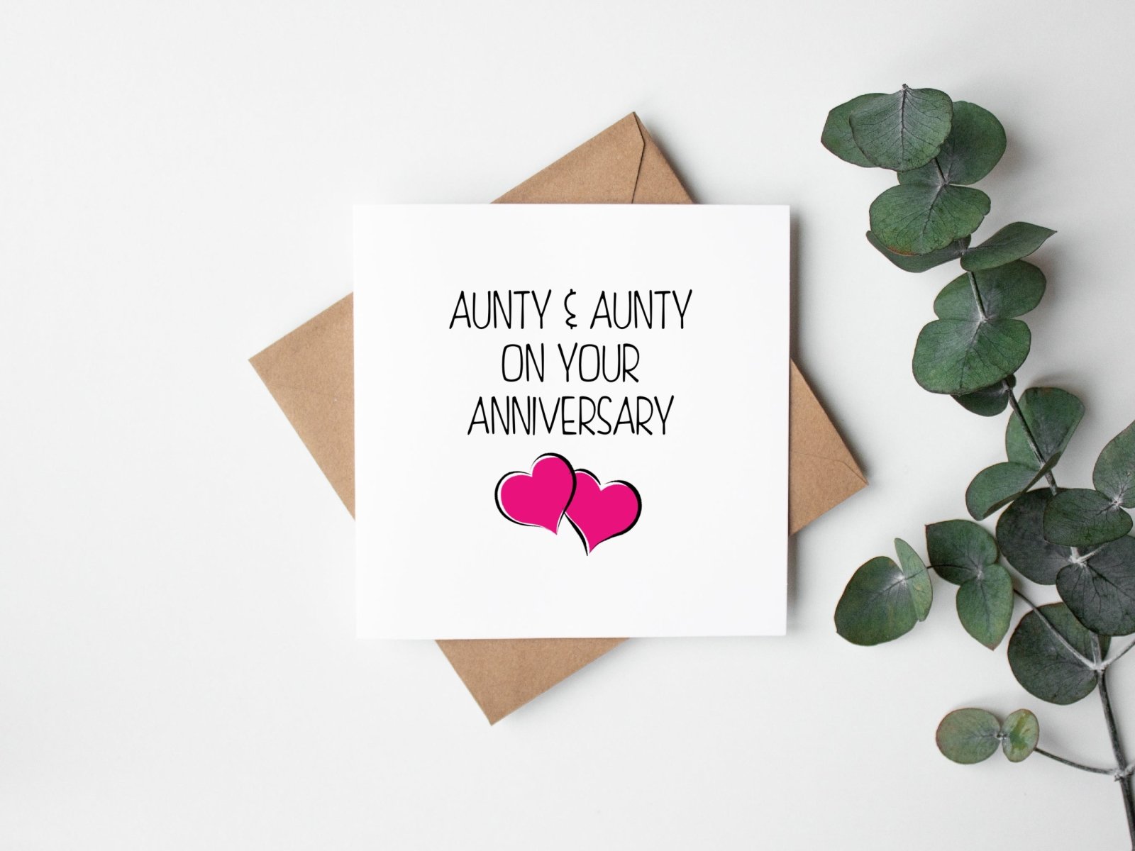 On Your Anniversary Aunty/Aunty Card Secondary image