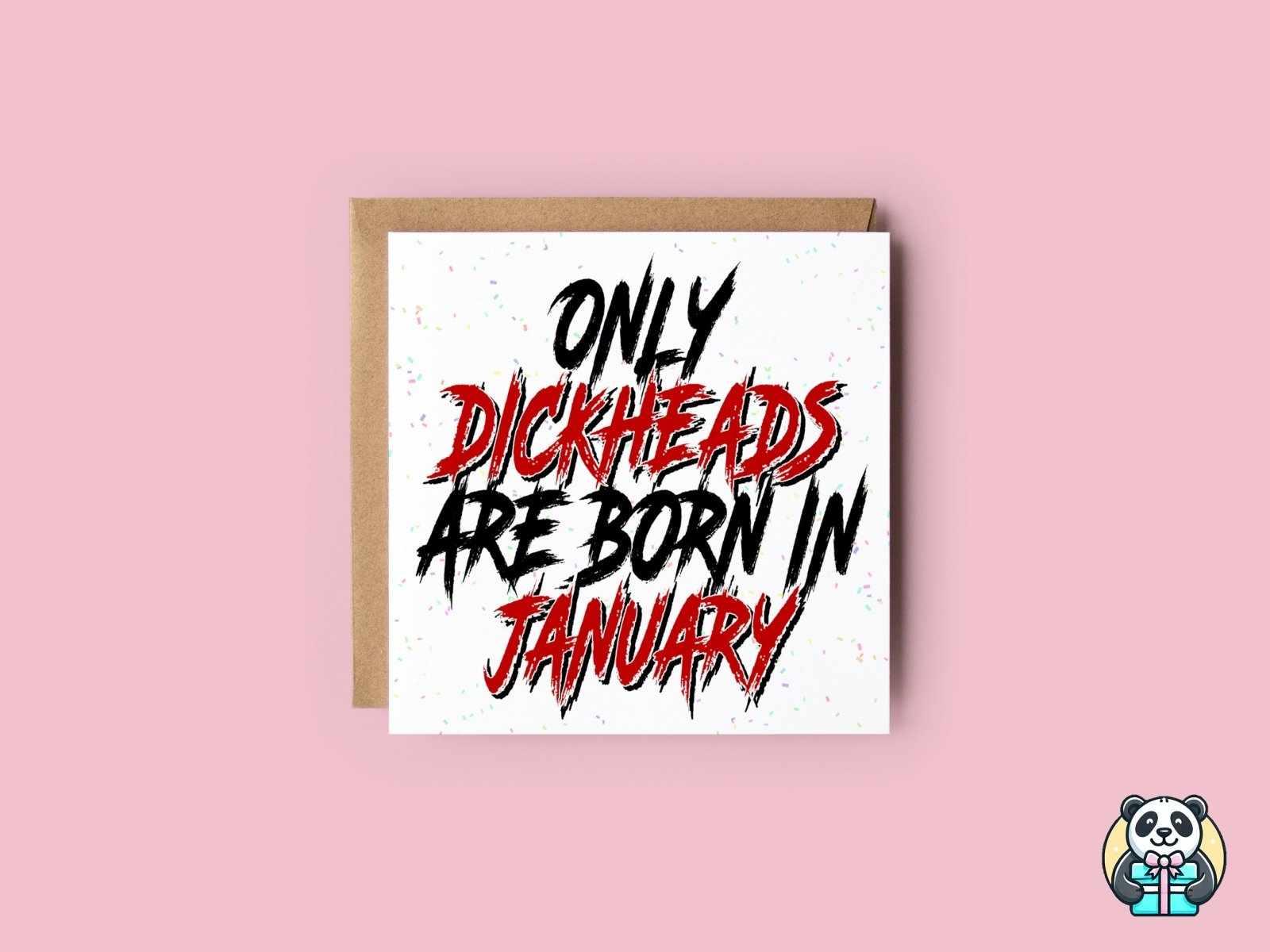 Only XXX Are Born XXX - Grunge Design - Greetings Card Secondary image