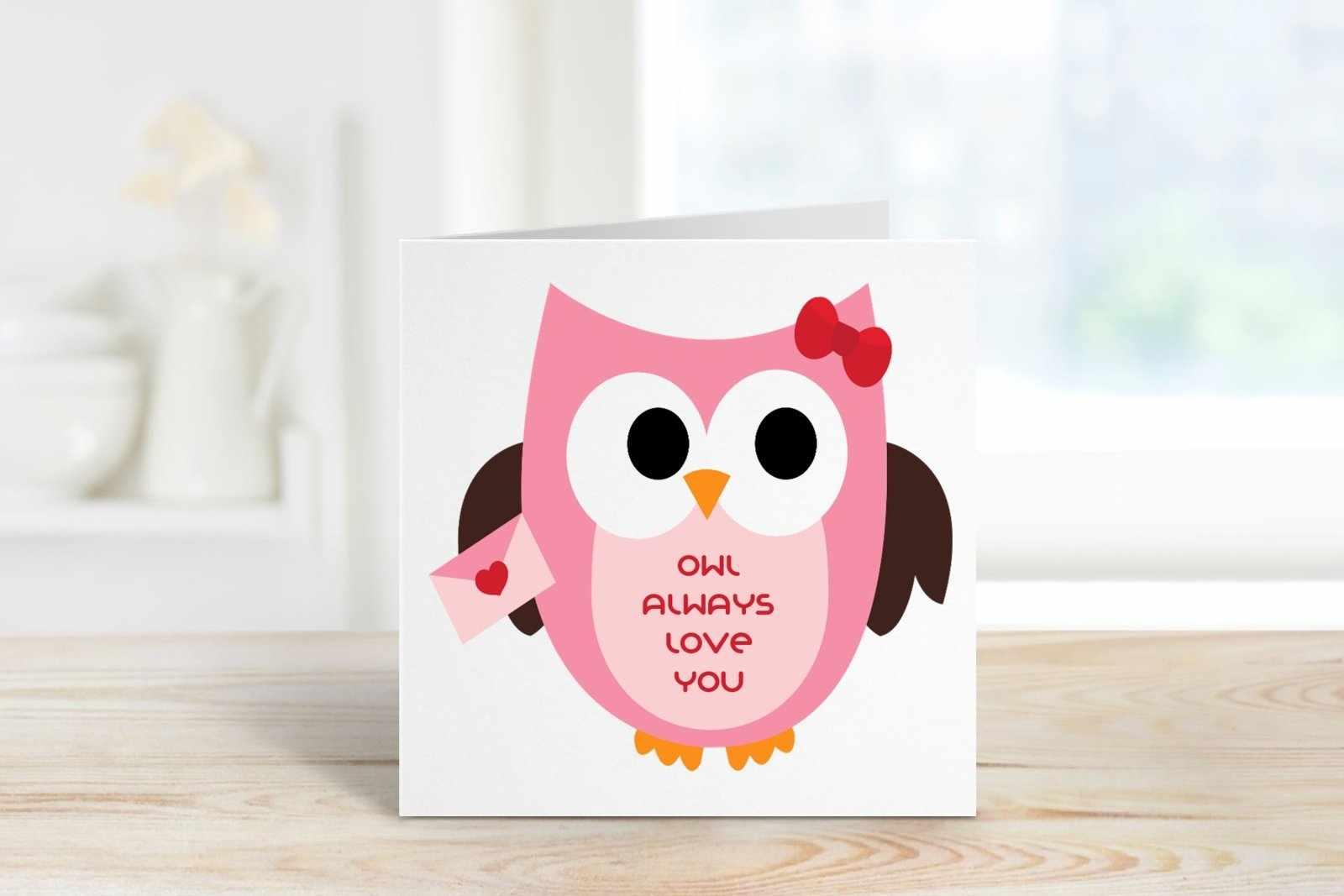 Owl Always Love You Greetings Card - The Gifted Panda