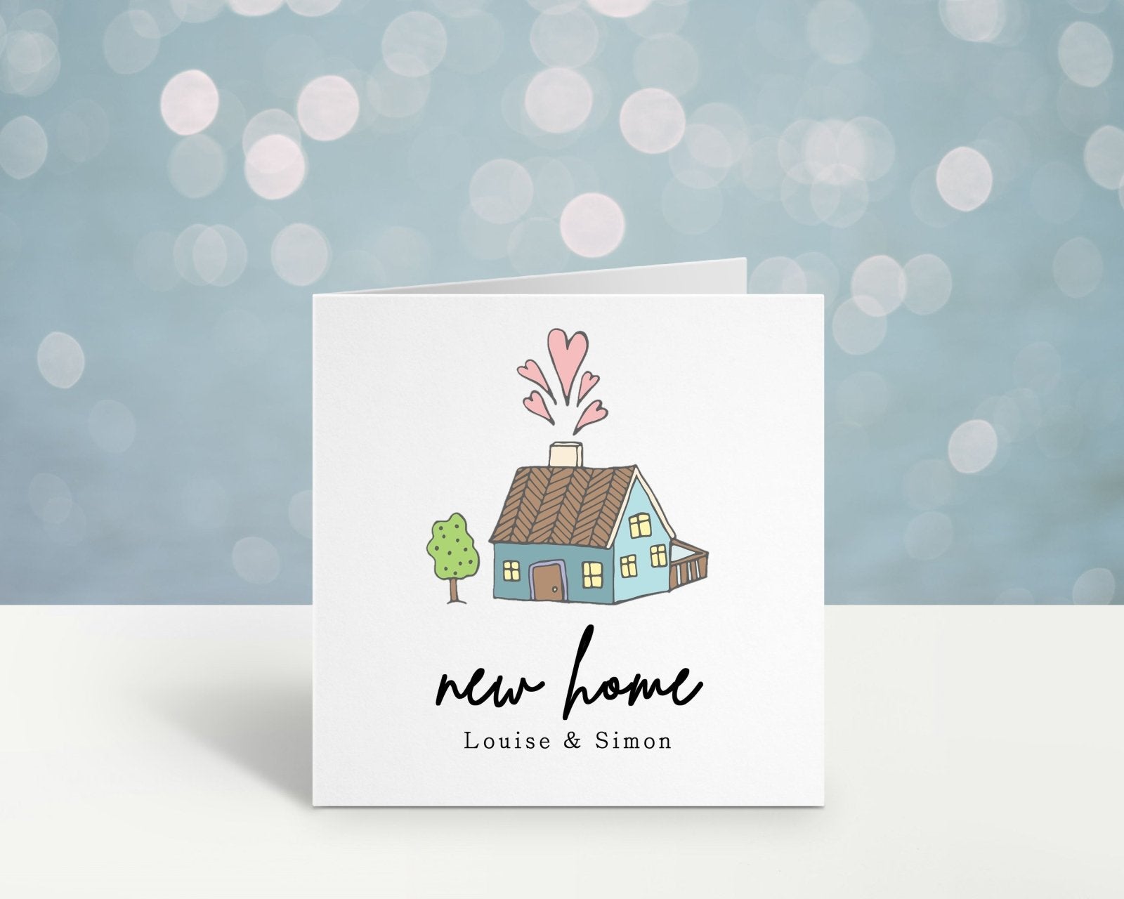 Personalised Cute New Home Card Secondary image