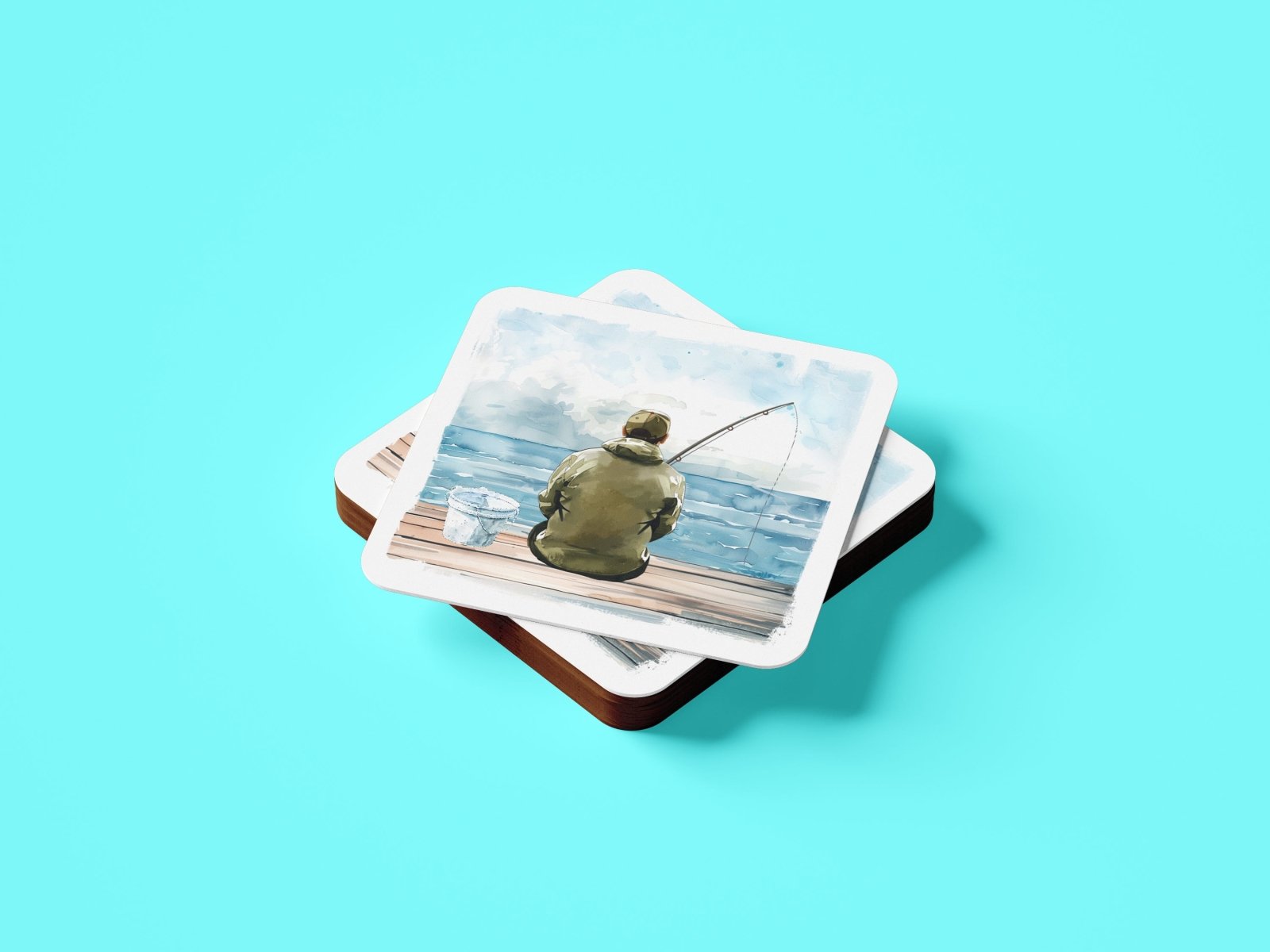 Personalised Fishing Mug - Background A Secondary image