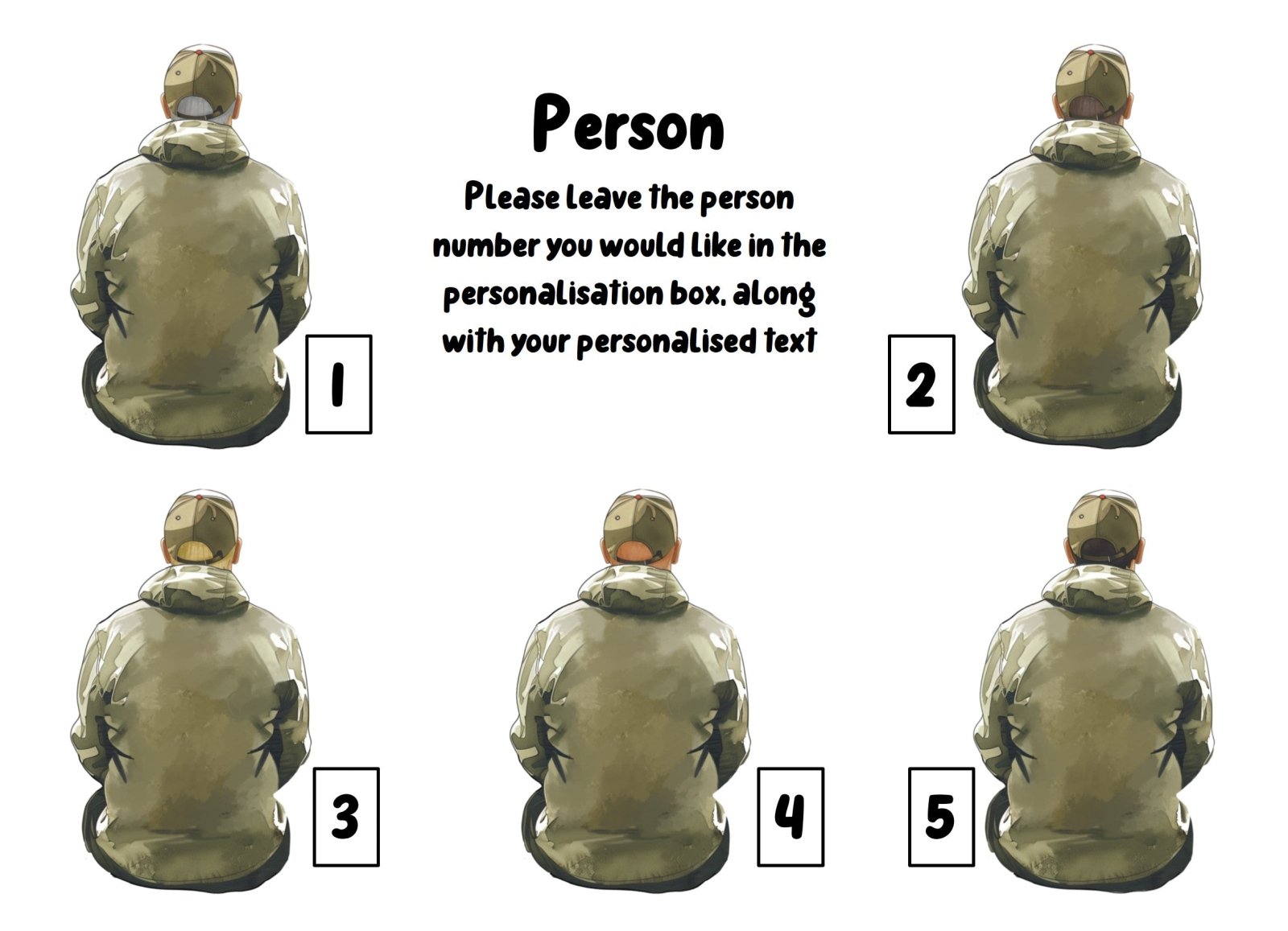 Personalised Fishing Coaster - Background D Secondary image