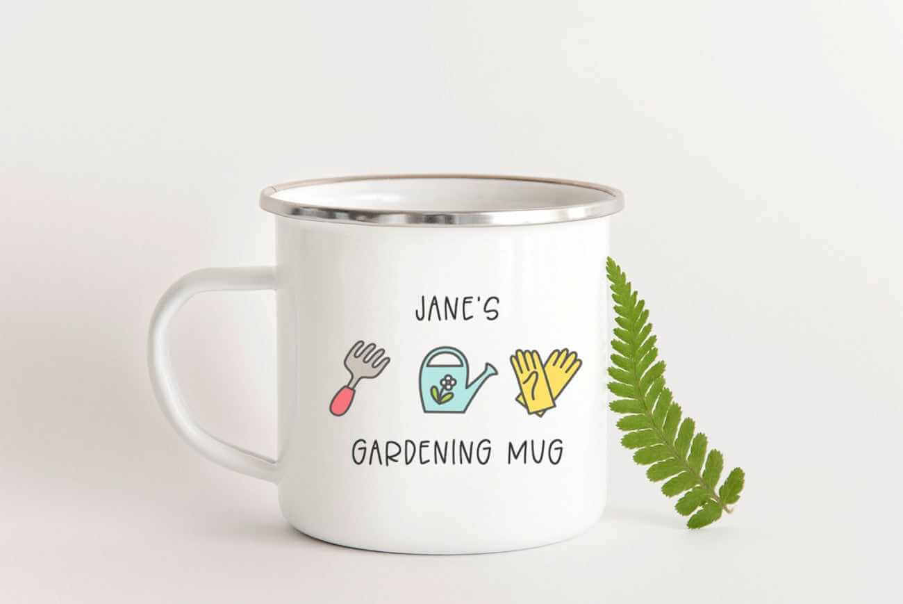Personalised Gardening Mug Secondary image