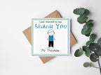 Personalised I Just Wanted To Thank You Teacher Card - The Gifted Panda