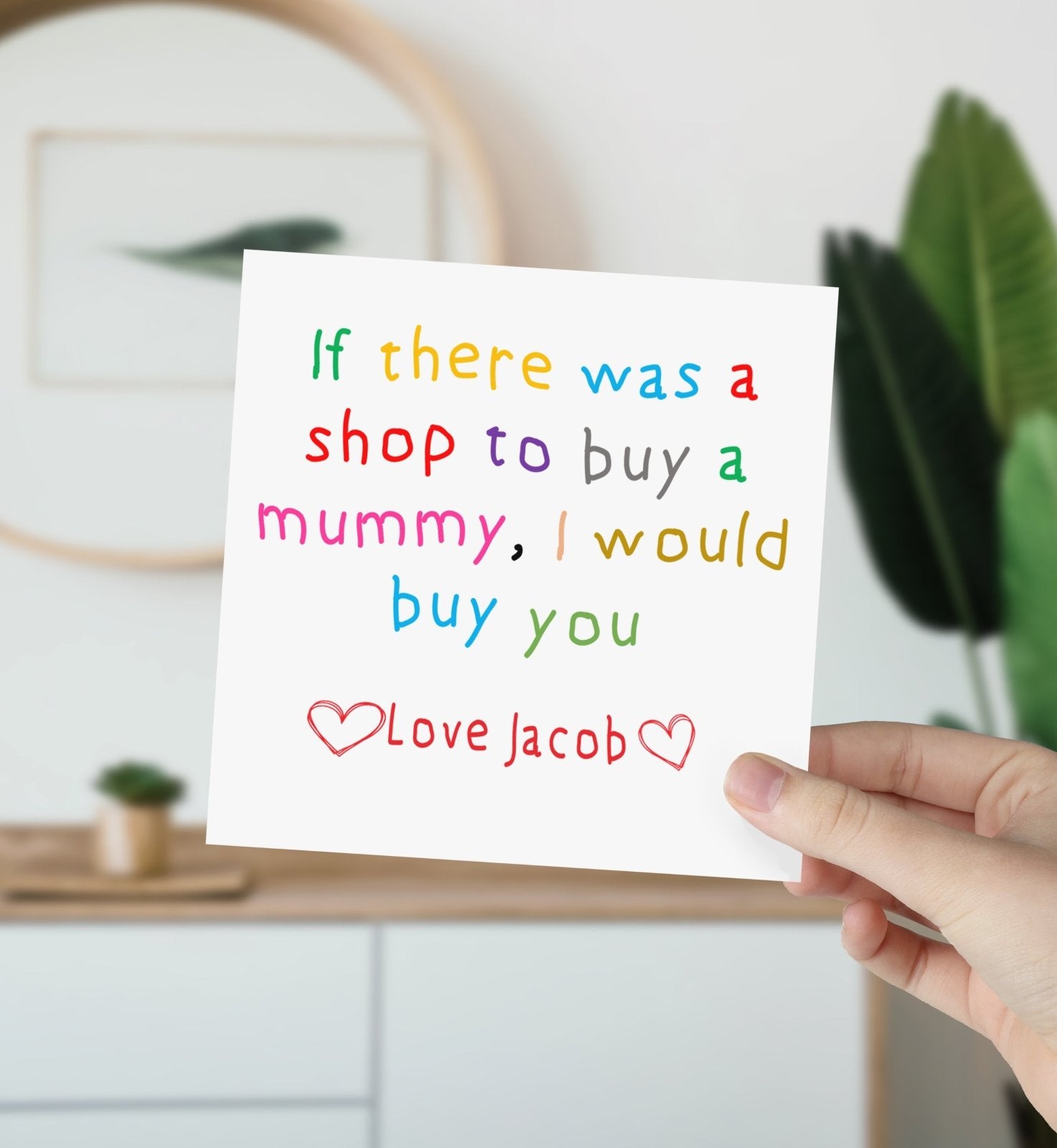 Personalised If There Was A Shop To Buy A Mummy Card - The Gifted Panda