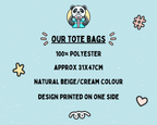 Personalised Teacher Watercolour Tote Bag - The Gifted Panda