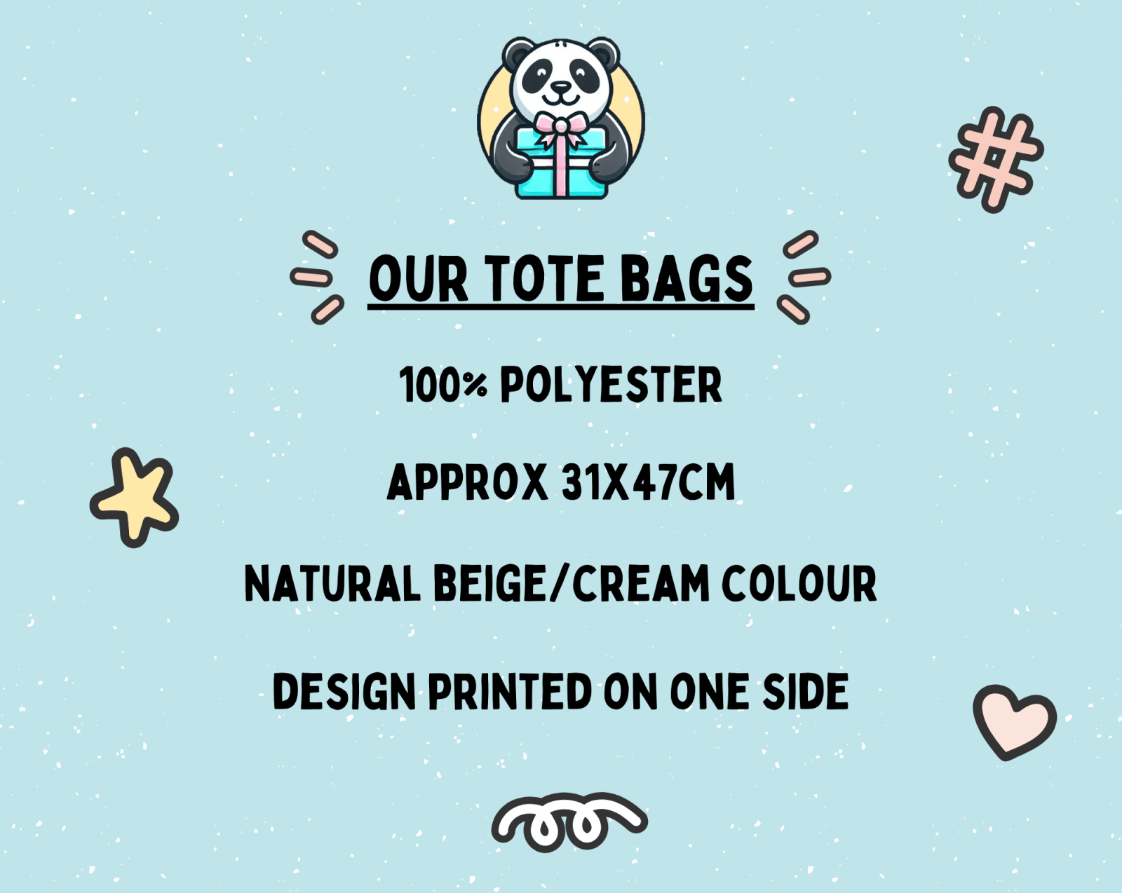 Personalised Teacher Watercolour Tote Bag - The Gifted Panda