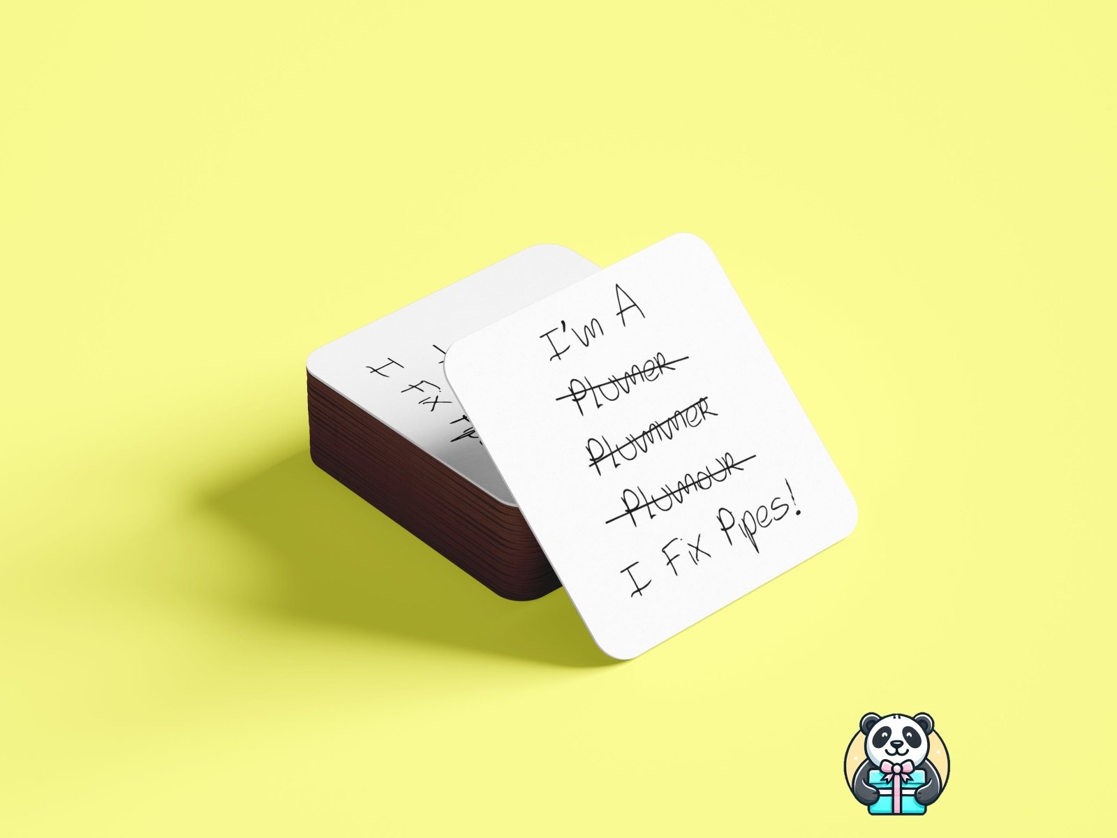 Plumber I Fix Pipes Coaster - The Gifted Panda Main image
