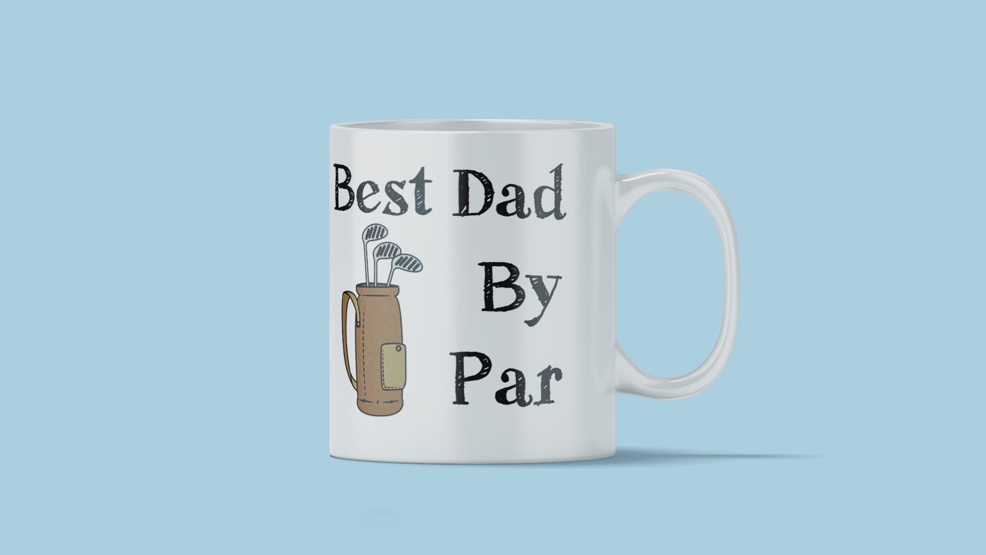 Best Dad By Par Mug