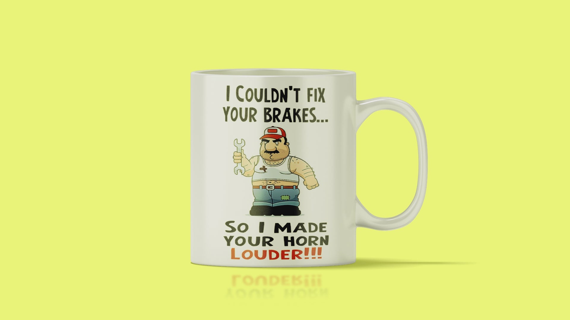 Couldn't Fix Your Brakes Mug