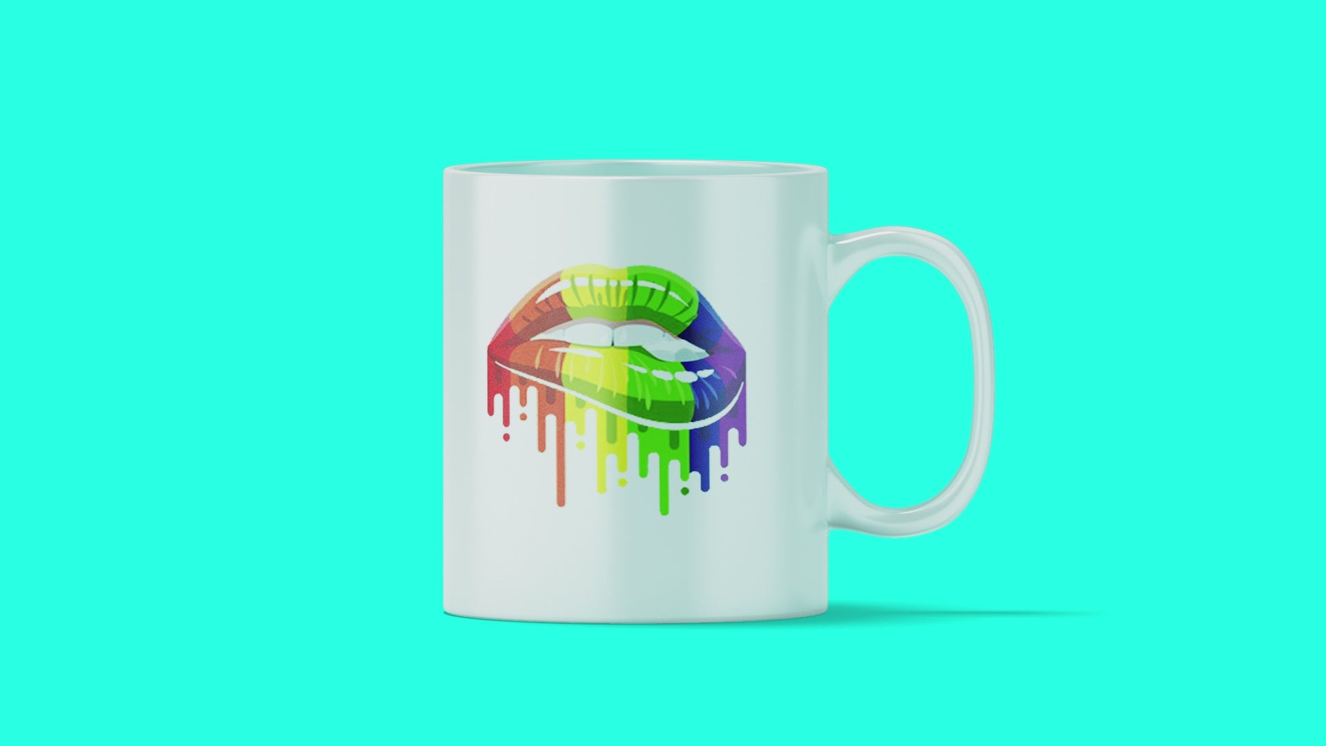 LGBTQ+ Sexy Lips Mug