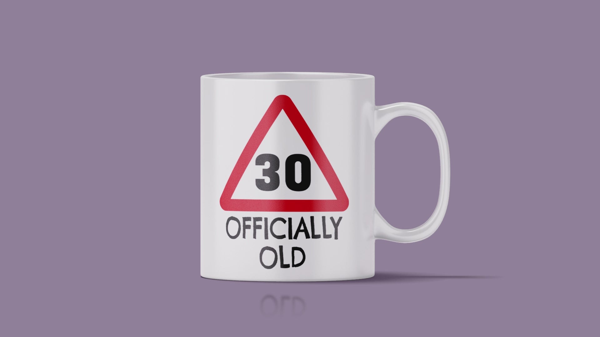 Officially Old Birthday Mug
