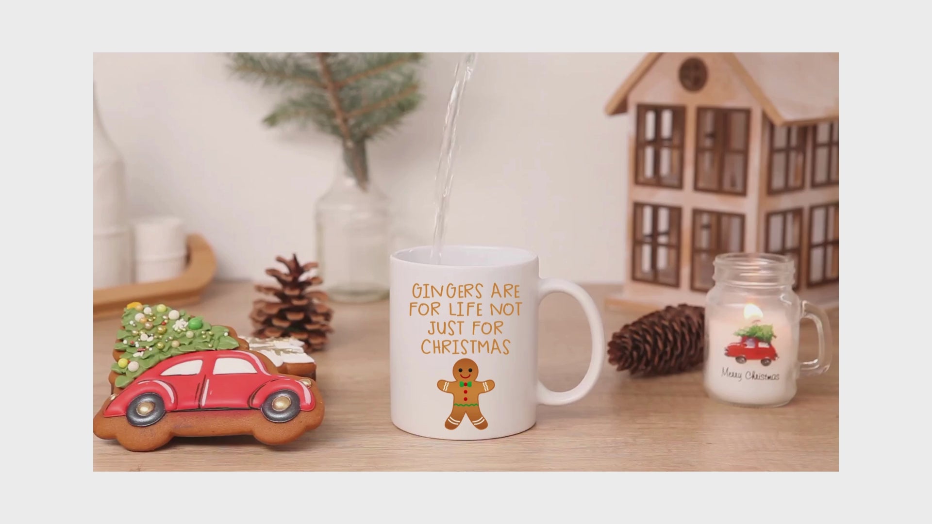 Gingers Are For Life Not Just For Christmas Mug