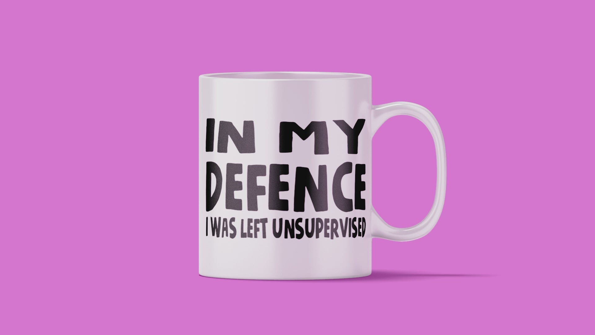 In My Defense Mug