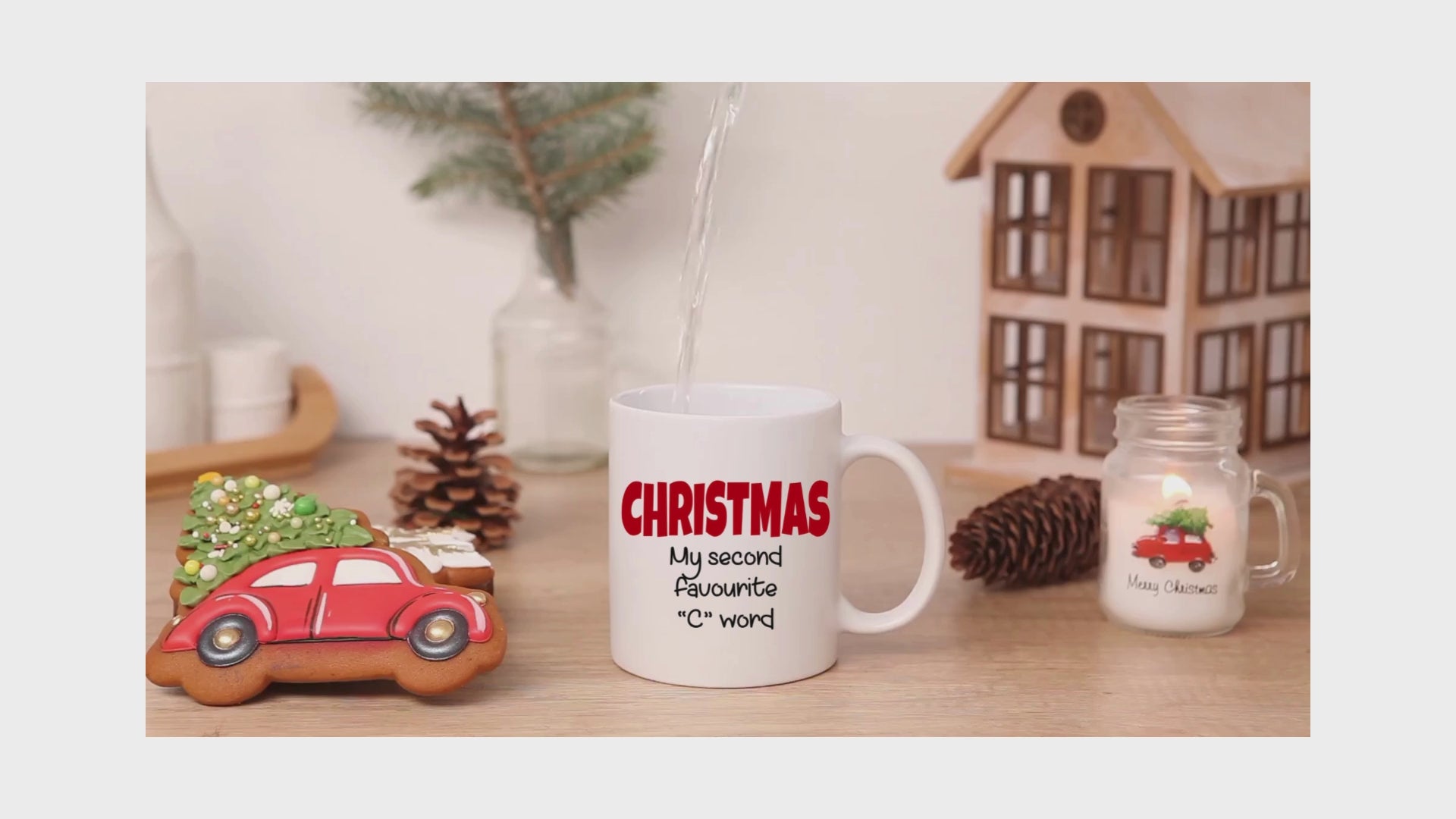 Christmas My Second Favourite C Word Mug