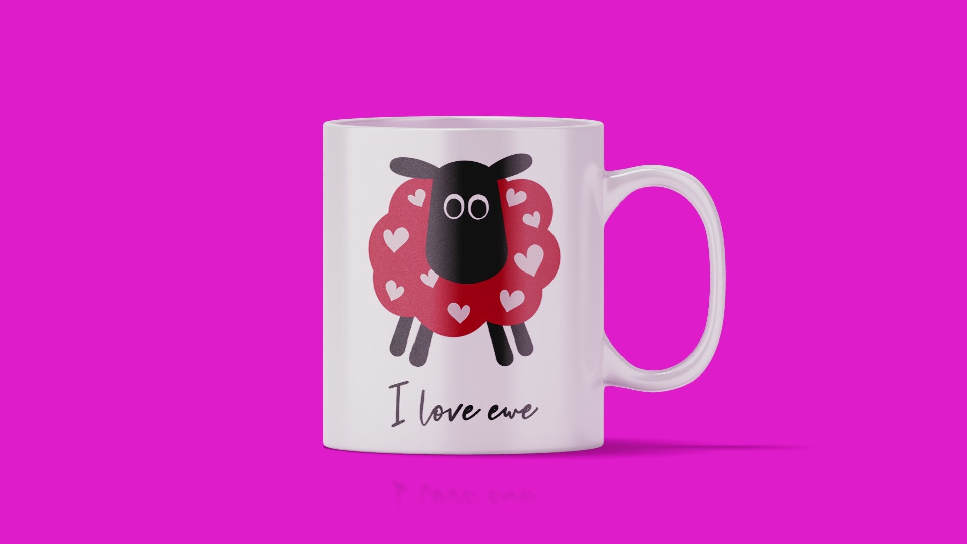 I Love Ewe Mug