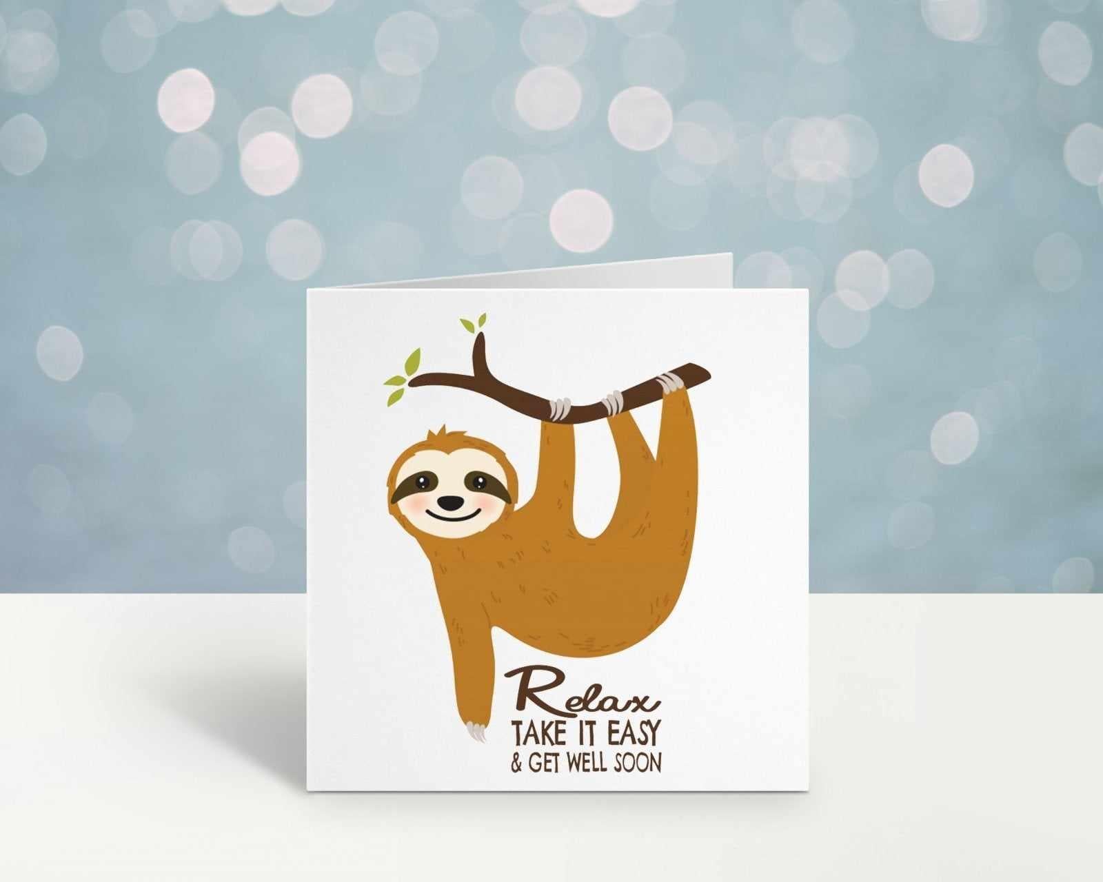 Relax & Get Well Soon Card Secondary image