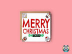 Rude Merry Christmas Greetings Card - The Gifted Panda