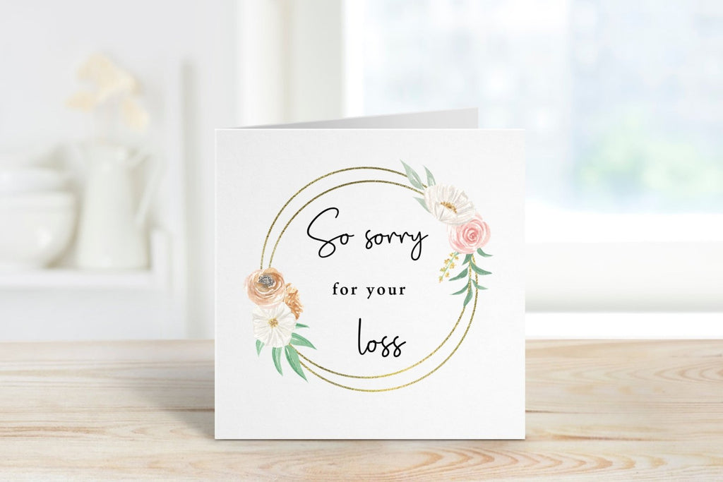 Sorry For Your Loss Card - The Gifted Panda