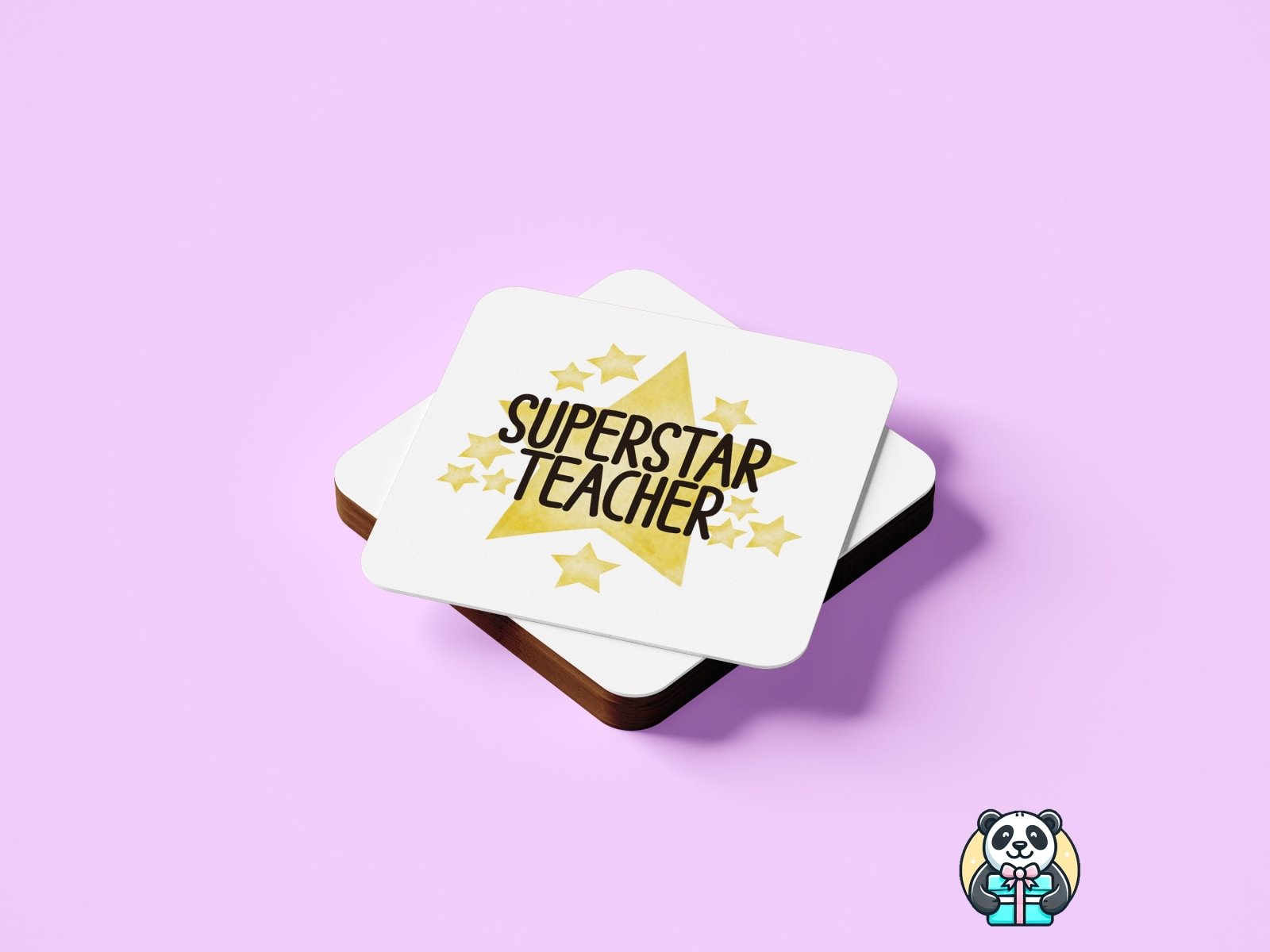 Superstar Teacher Coaster - The Gifted Panda