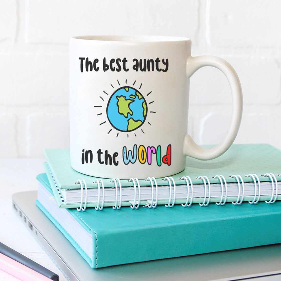 The Best Aunty In The World Mug - The Gifted Panda