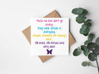 Those We Love Don't Go Away Greeting Card - The Gifted Panda