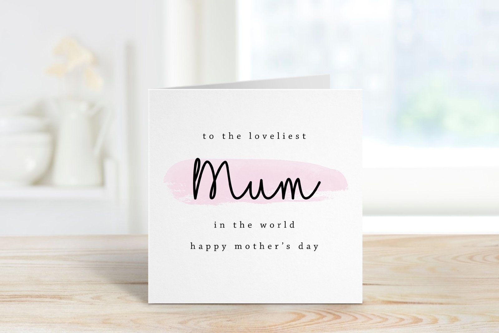 To The Loveliest Mum Card - The Gifted Panda