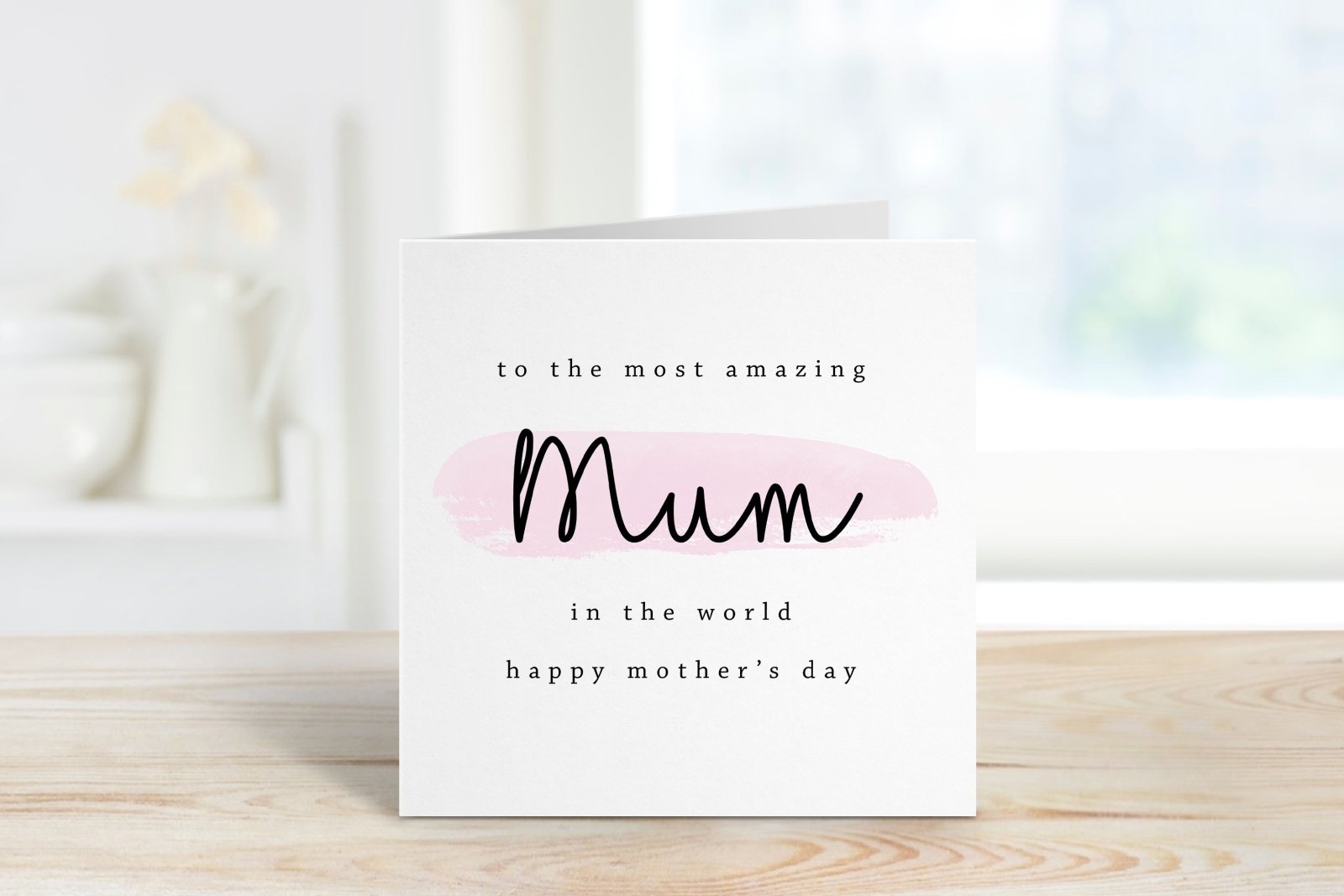 To The Most Amazing Mum Card - The Gifted Panda