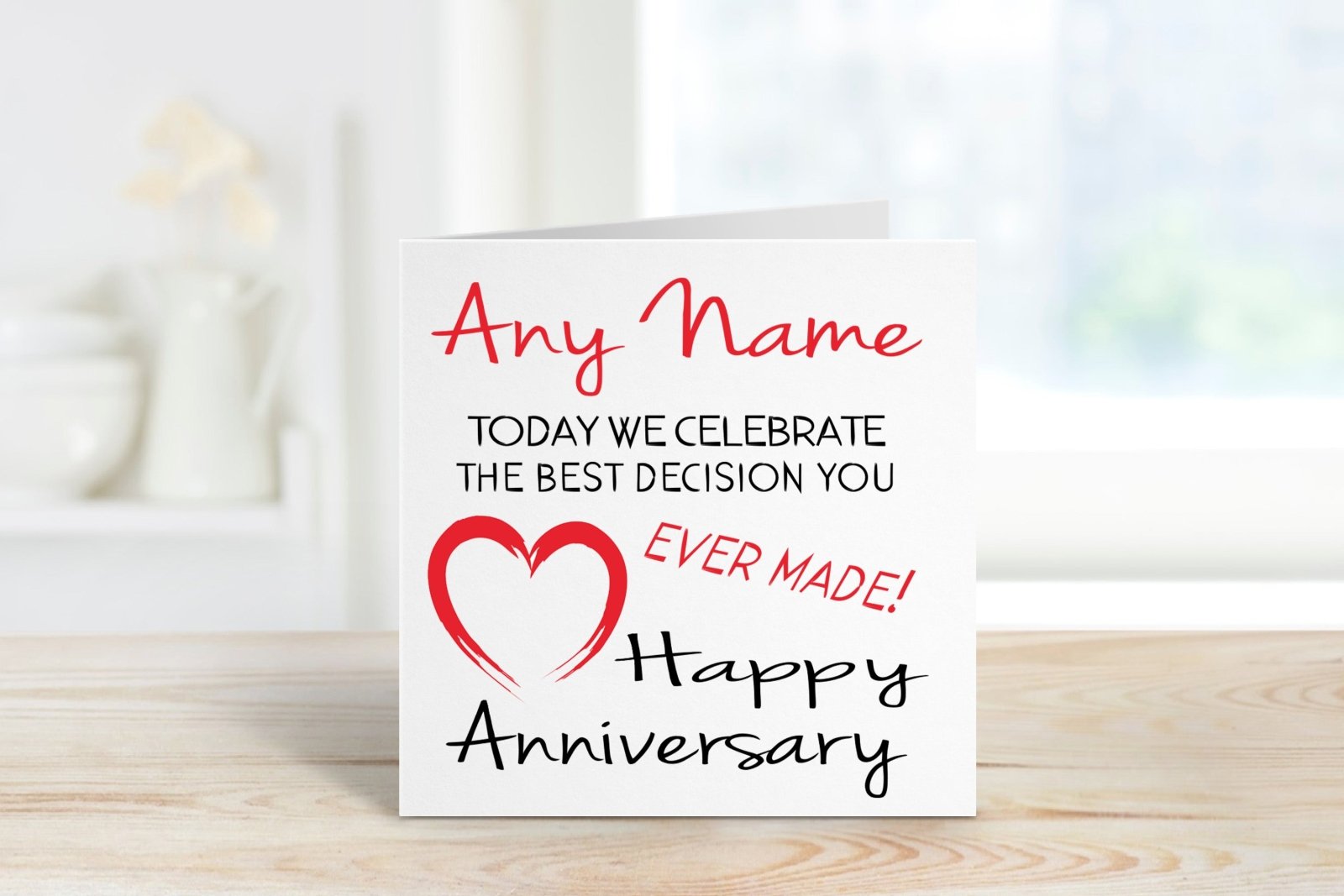 Today We Celebrate Anniversary Card - The Gifted Panda