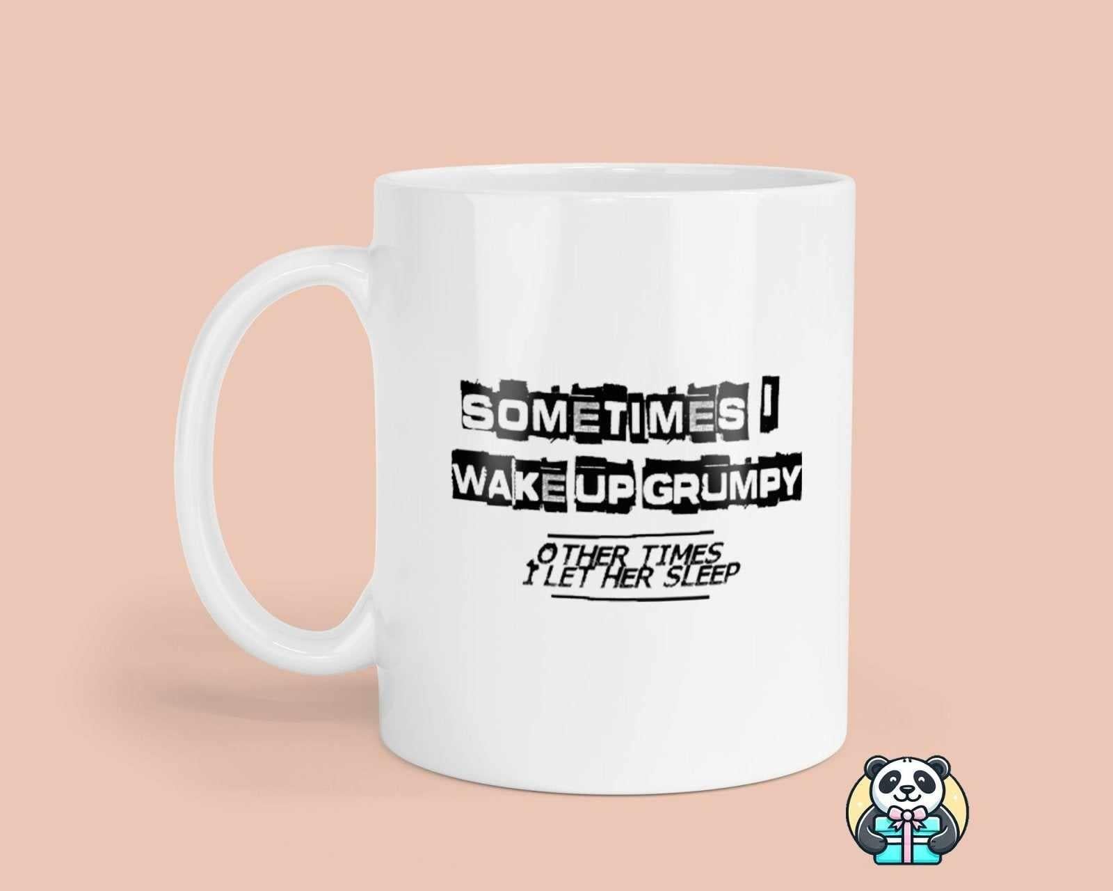 Wake Up Grumpy - Her Mug - The Gifted Panda Main image