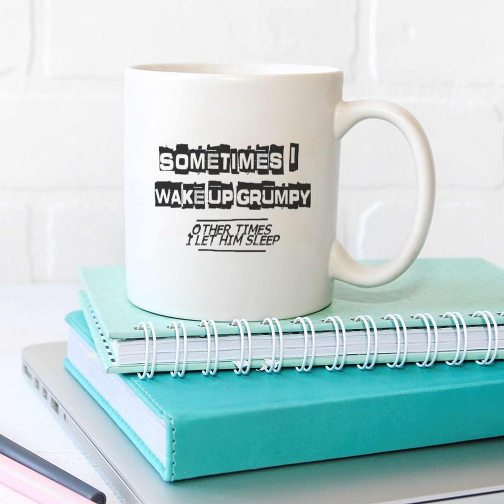 Wake Up Grumpy - Him Mug - The Gifted Panda
