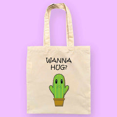 Wanna Hug Tote Bag - The Gifted Panda