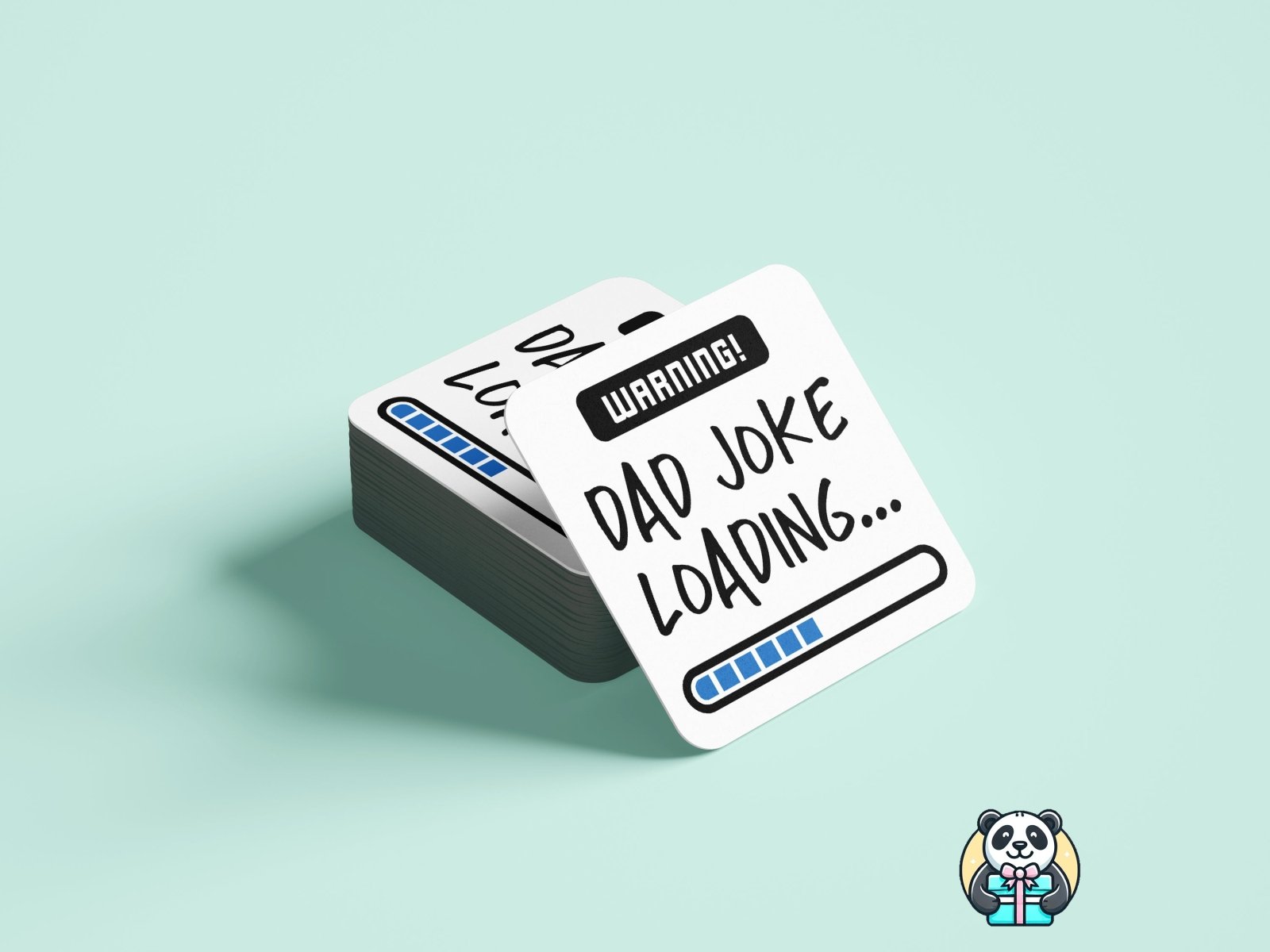 Warning Dad Joke Loading! Coaster - The Gifted Panda Main image