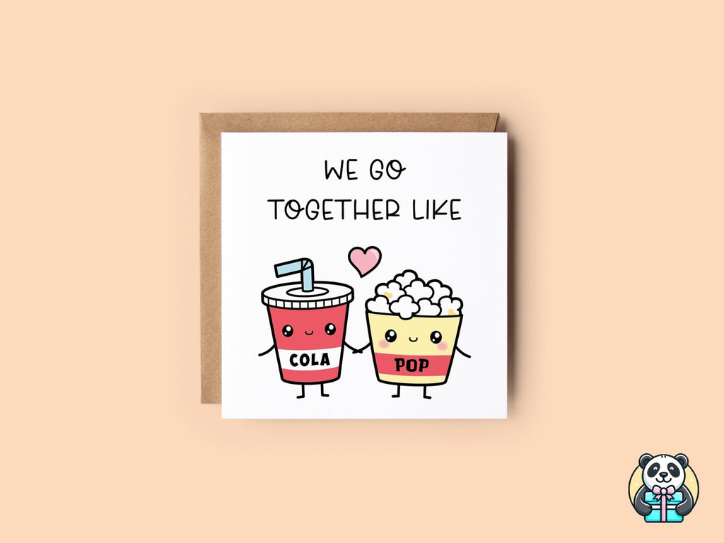 We Go Together Card - The Gifted Panda
