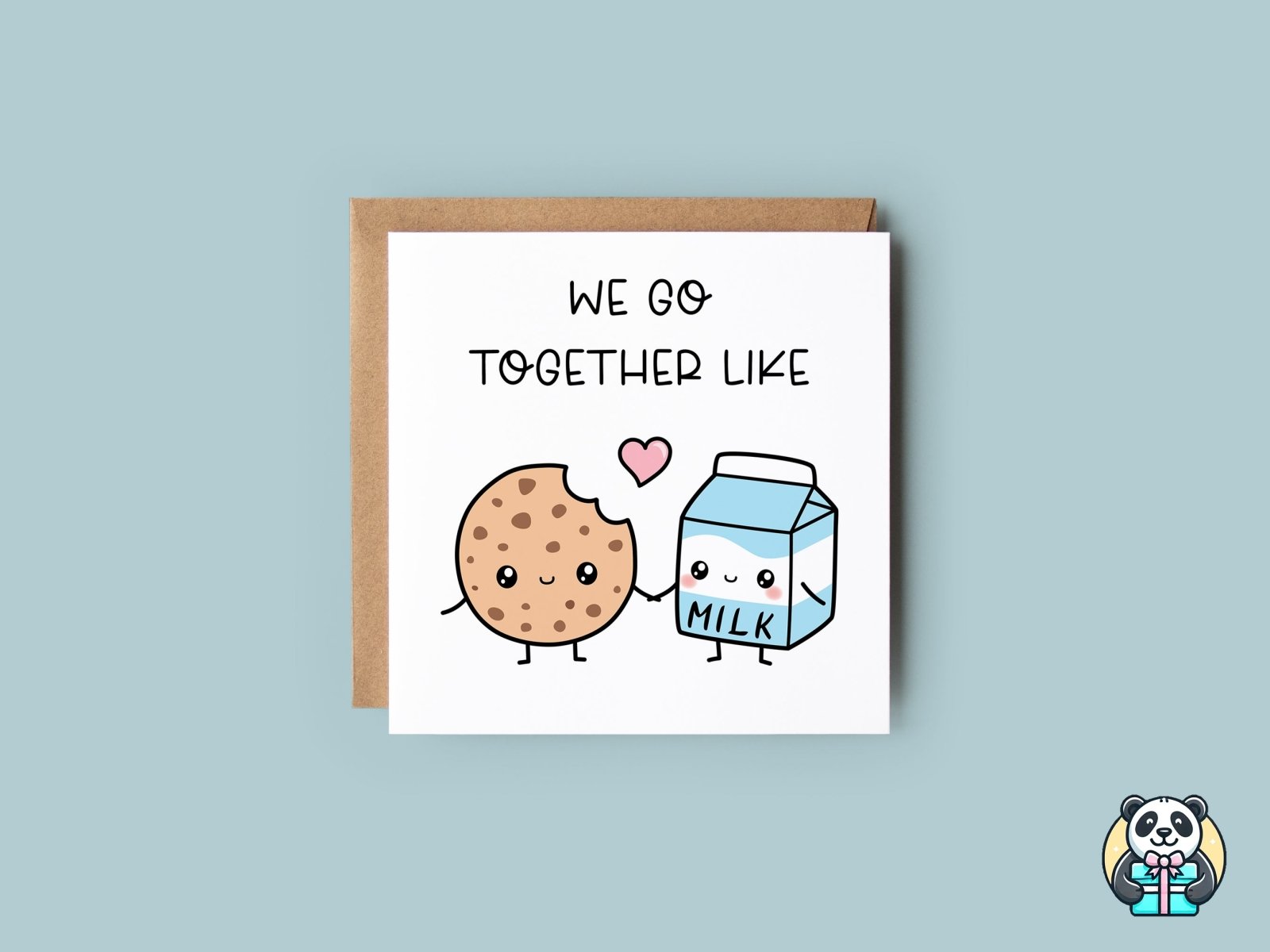 We Go Together Card - The Gifted Panda