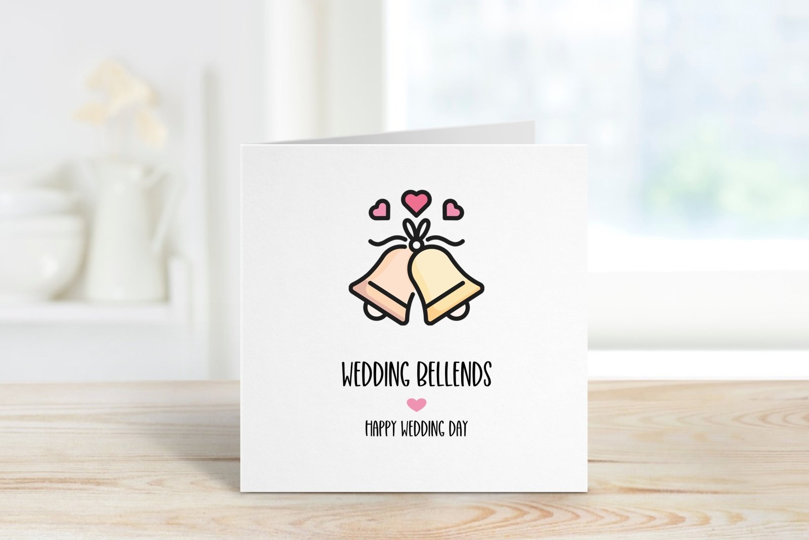 Wedding Bellends Card - The Gifted Panda
