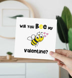 Will You Bee My Valentine - Greetings Card - The Gifted Panda