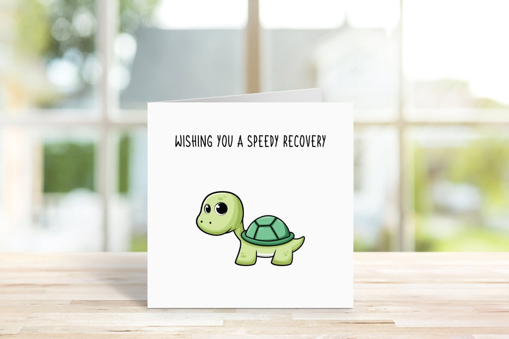Wishing You A Speedy Recovery Greeting Card - The Gifted Panda